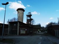 F&ouml;rderturm Lost Place Industriefotografie Ruhrgebiet Bergbau Fotograf Recklinghausen Blumenthal TFP Shooting Pottblitz