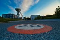 L&uuml;ntec F&ouml;rderturm Industriefotografie Ruhrgebiet Nachtfotografie Bergbau Fotograf L&uuml;nen TFP Shooting Pottblitz